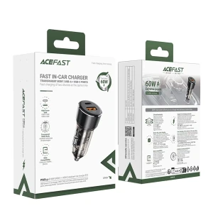 شارژر فندکی ایس فست مدل B12 توان 60 وات